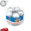 Set 10 globuri brad Craciun Paw Patrol argintii