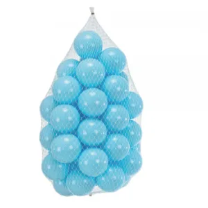 Set 100 bile din plastic PlayCity diametru 6 cm Blue