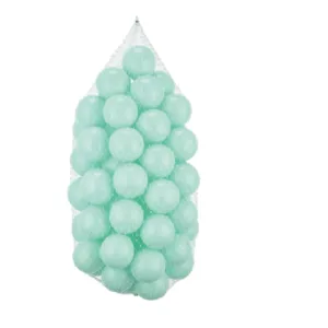 Set 100 bile din plastic PlayCity diametru 6 cm Green
