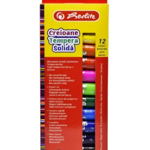 Set 12 creioane tempera solida