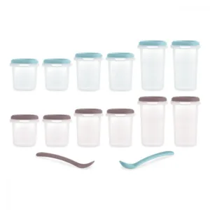 Set 12 recipiente gradate Miniland Terra