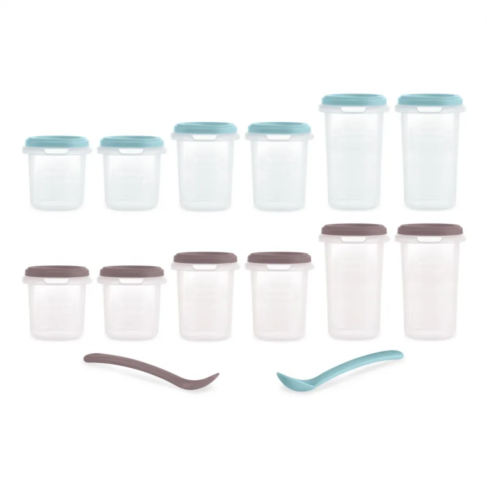 Set 12 recipiente gradate Miniland Terra