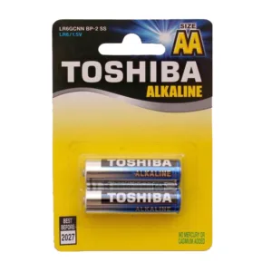 Set 2 baterii alcaline Toshiba