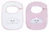 Set 2 bavete Kikka Sleepy Cloud Pink