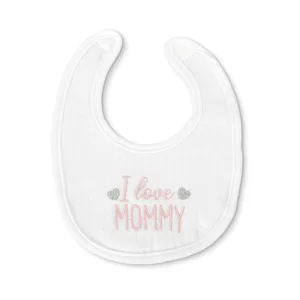 Set 2 bavete din bumbac pentru nou-nascut