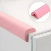 Set 2 benzi protectie muchii si margini Car Boy Safety din spuma roz pastel 24x900x22x6 mm