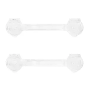 Set 2 bucati dispozitiv de blocare multifunctional Kikka Boo Transparent