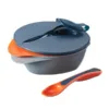 Set 2 castronele cu capac si lingura Tommee Tippee 7 luni +