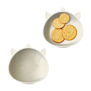 Set 2 castronele cu ventuza Melii Luxe Unicorn din silicon