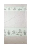 Set 2 cearceafuri din bumbac pentru saltea 120x60 cm Beberoyal BearsToys Roz