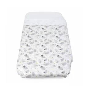 Set 2 cearceafuri pentru patut Chicco Neext2Me Forever Grey Sheep