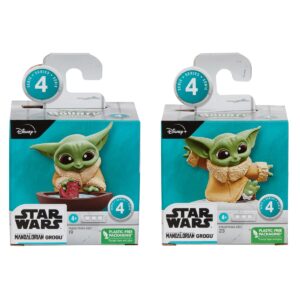 Set 2 figurine Baby Yoda