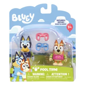 Set 2 figurine Bluey