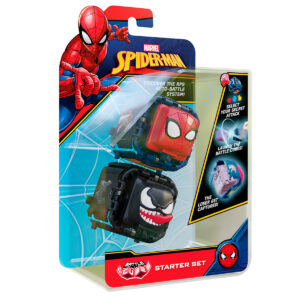 Set 2 figurine de lupta Battle Cubes Spiderman