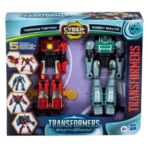 Set 2 figurine robot transformabile