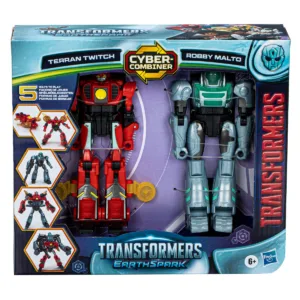 Set 2 figurine robot transformabile