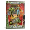 Set 2 figurine si vehicul militar
