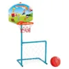 Set 2in1 basketball si fotbal Pilsan Magic potrivit pentru utilizare interiorexterior