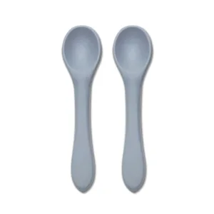 Set 2 linguri de silicon Lorelli Natural Gri