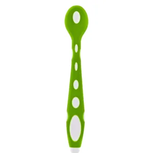 Set 2 lingurite din silicon BabyJem Soft Spoon BlueGreen