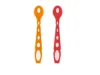 Set 2 lingurite din silicon BabyJem Soft Spoon RedOrange