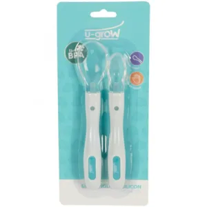 Set 2 lingurite din silicon U-Grow U1154-SPN