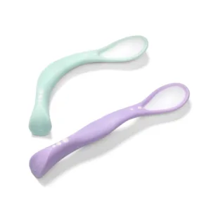Set 2 lingurite flexibile Babyono TurcoazMov