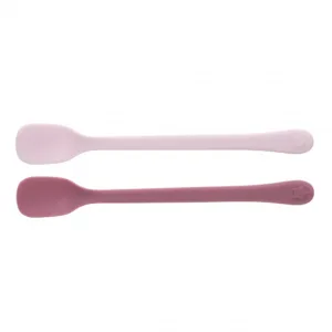Set 2 lingurite pentru bebelusi Akuku First Pink