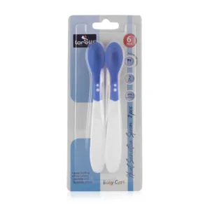 Set 2 lingurite termosensibile 6 luni Blue