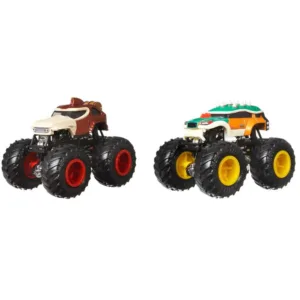 Set 2 masinute Hot Wheels Core Monster Trucks Demolition 1:64