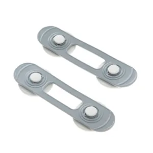 Set 2 mini sigurante universale pentru usi si dulapuri BabyJem Gri