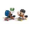 Set 2 mini skateboard cu figurina Tech Deck Sk8Crew Deluxe 6071061
