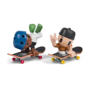 Set 2 mini skateboard cu figurina Tech Deck Sk8Crew Deluxe 6071061