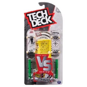 Set 2 mini skateboard cu obstacol