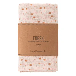 Set 2 museline 70x60 cm model Garden Flowers