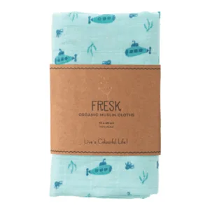 Set 2 museline 70x60 cm model Submarine