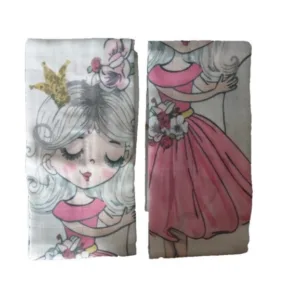 Set 2 museline din bumbac 70x55 cm Swan Sevi