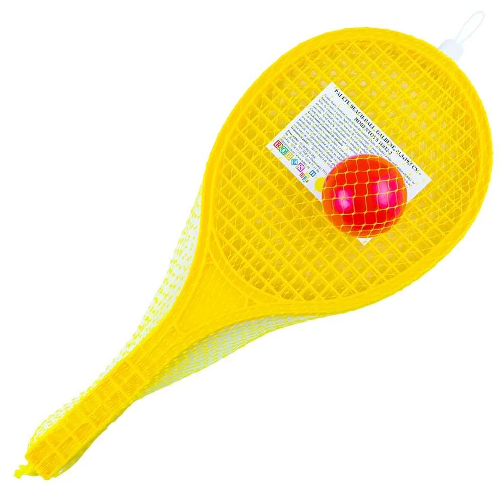 Set 2 palete galbene Roben Toys Beach Ball si minge