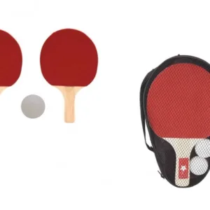 Set 2 palete ping pong in husa cu 2 mingi incluse
