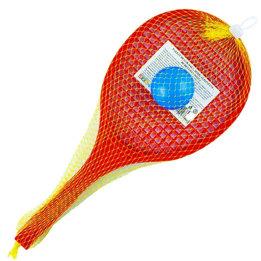 Set 2 palete rosii Roben Toys Beach Ball si minge