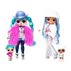 Set 2 papusi LOL Surprise Winter Disco Cosmic Nova si Snowlicious
