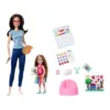 Set 2 papusi cu accesorii Barbie Careers Terapie prin Arta