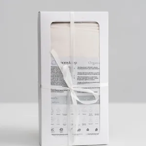 Set 2 paturici multifunctionale din bumbac organic 100x100 cm