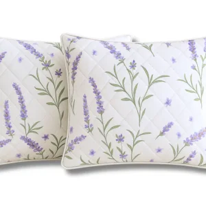 Set 2 perne Somnart Lavanda Confort matlasate 60 x 60 cm