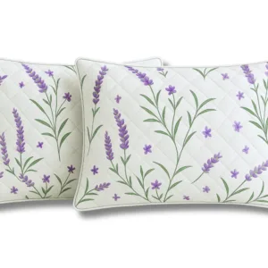 Set 2 perne Somnart Lavanda confort matlasate 50 x 70 cm