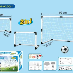 Set 2 porti de fotbal 92 x 61 x 48 cm