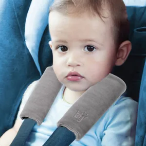 Set 2 protectii pentru centura de siguranta BabyJem gri