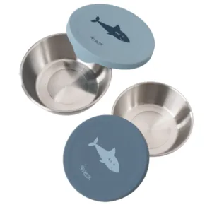 Set 2 recipiente pentru gustari Fresk Shark