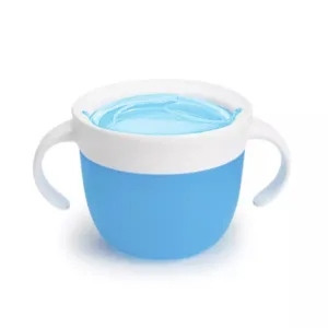 Set 2 recipiente pentru gustari Munchkin Snack 12L+ bluegreen