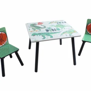 Set 2 scaune si birou Dinozauri U-Grow